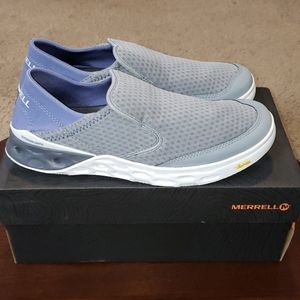 Merrell Tideriser Moc Sneakers sz 8 Monument Grey